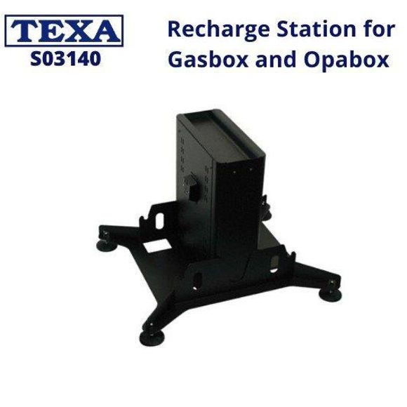 Texa lade stasjon for Gasbox og Opabox