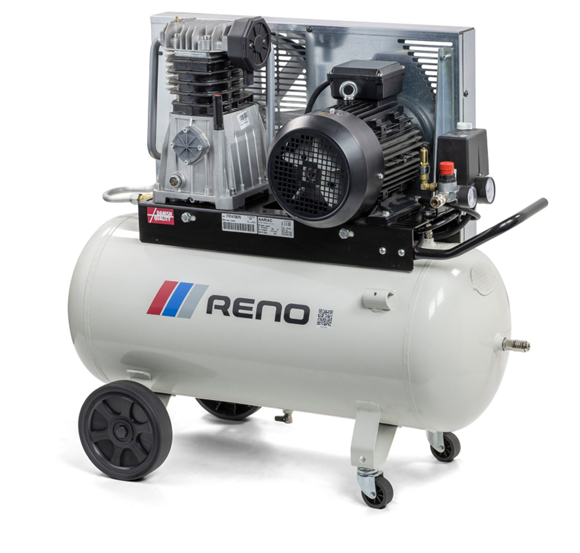 Reno kompressor 600/90 4Kw 90ltr tank - 230 Volt