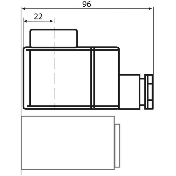 DANFOSS SPOLE 24V/DC/18W