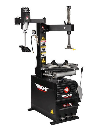 Bilde av Dekkmaskin Brigth BP 810E 3-fas 230V 10"-20" svingarm.SORT