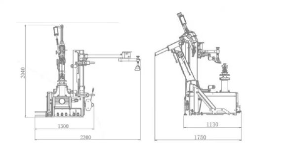 Bright 897V Dekkomlegger med senteroppspenning og fingerdemonteringshode