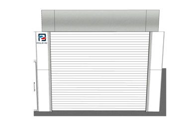Bilde av Lakkboks tilbehør Polin AC Elektrisk rulleport for hovedinngang 6000x4500mm