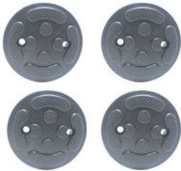 Gummipad kit (4stk) f.2 søyler standard 3,2 - 4,2T