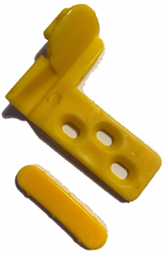 Vis detaljer for Bright 5stk plastinnlegg for finger lang type 887ITS Bilde av Bright 5stk plastinnlegg for finger lang type 887ITS