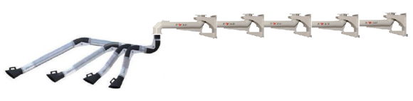 Bilde av AER Forlengerarm for sveiseavsug Armoflex 2 mtr