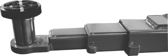 Bilde av Høyde adapter til løftepad for 2-søyler løftebukk  (100mm. høyde - 5tonner - per stk)