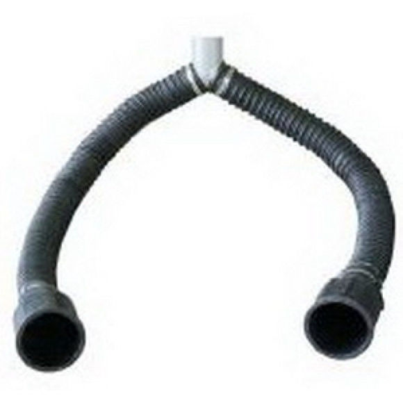 Bilde av AER KIT AS CAR10 Y-kobling med 2 korte eksoslanger. Slange/kobling Ø:150mm