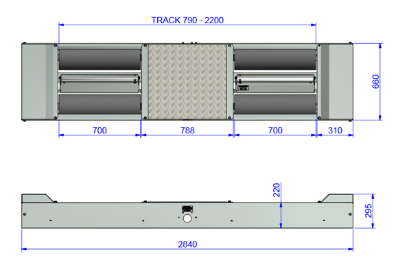 Bilde av Bremseprøver Nordic Low Profile <3,5t 230/400V 42  PC