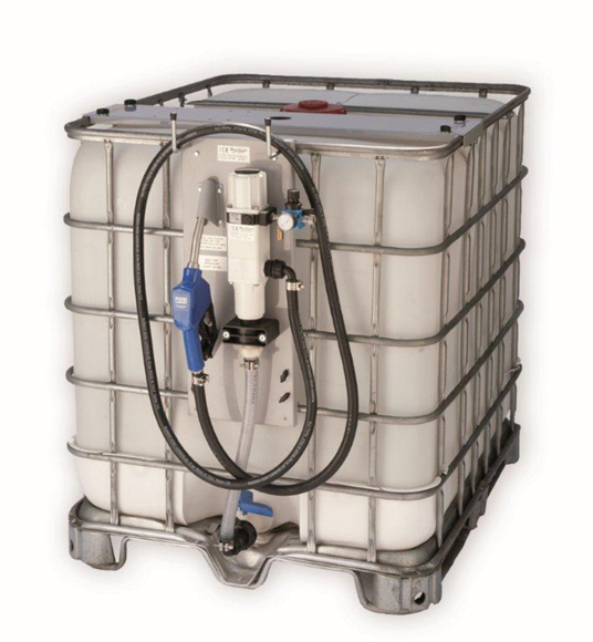 Bilde av Faicom pumpe/brakett for AdBlue med feste for IBC tank