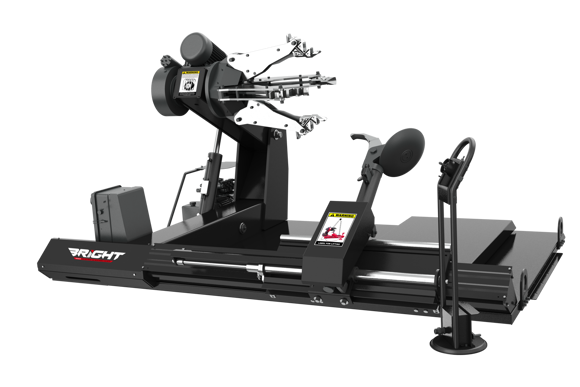 Bilde av Dekkmaskin Brigth BP 595 anlegg 14-60" hjul dia 2900mm. hjul bredde 1700 mm.max vekt 2500 kg 400V