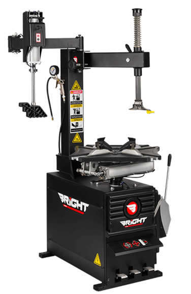 Bilde av Dekkmaskin Brigth BP 810E 1-fas 230V 10"-20" svingarm.SORT