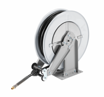 Bilde av faicom trommel med 15 mtr. slange 1/2" 60bar for olje