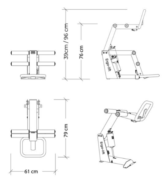Bilde av Ergo-lift ergonomic wheellift