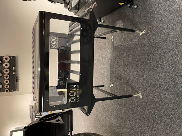 Bilde av Fyllebur for personbil, uten luftfyller (V.nr. BRAWS11) Sikkerhetsbur. Med brems på siste rulle (ER FC ) ( dekklinje )