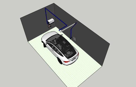 Bilde av Easywash HT vasker, injektor og svingarm