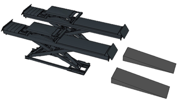 Bilde av Påkjøringsramper for kjørebaneløfter  HX6