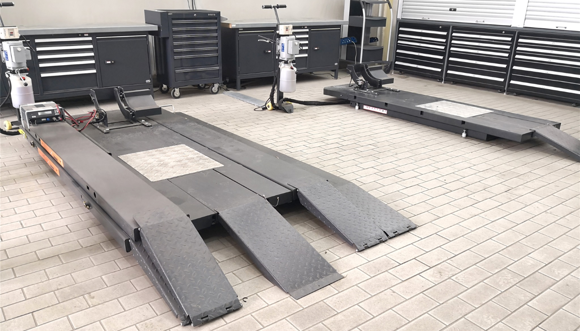 Bilde av MLH ATV2 - MC / ATV adapter for MLH Løftebord (bredde 420 mm hver - sett med 2)