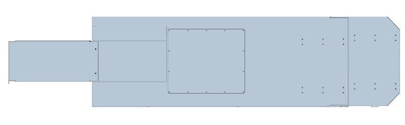 Bilde av MLH FORLENGER 400 mm,  for løftebord MLH mod  M