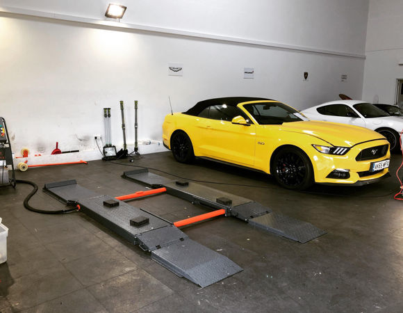 Bilde av MR 30 Ramper i stål for påkjøring lave biler ( sett med 4 stk )