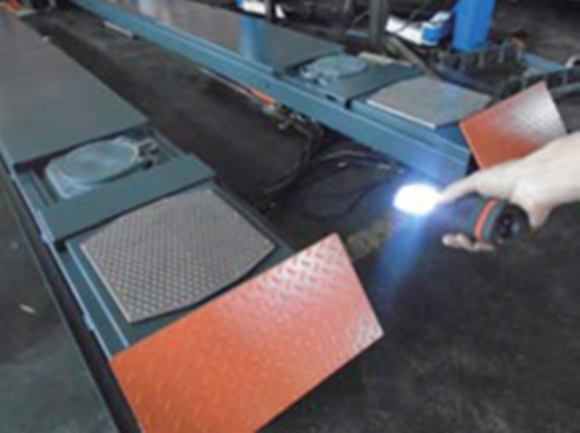 Bilde av PD8 Cross sjekk 4000kg akselvekt selvstendig med aggregat.Play detector