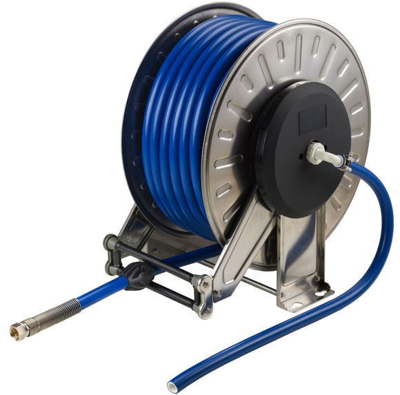 Bilde av faicon trommel rustfri u.slange kap.50mtr 1/2  HT mm -NB:bruk fortrinnsvis ..4H3850st