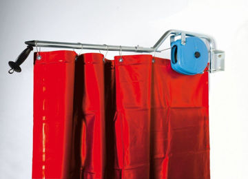 Bilde av faicom romdeler 8 mtr inkl. trommel og wire- duk i tillegg