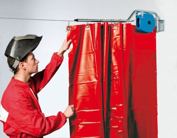 Bilde av faicom romdeler med trommel 11 mtr. duk i tillegg