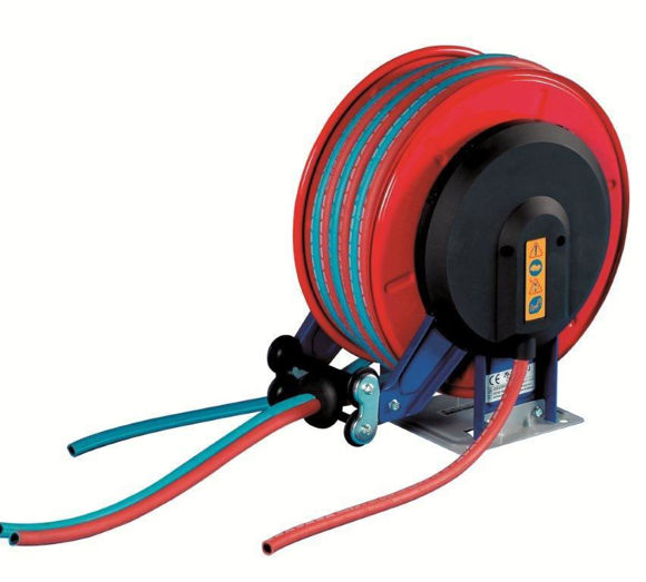 Bilde av faicom trommel med 8x14 twin slange 20mtr.-20 bar for sveis