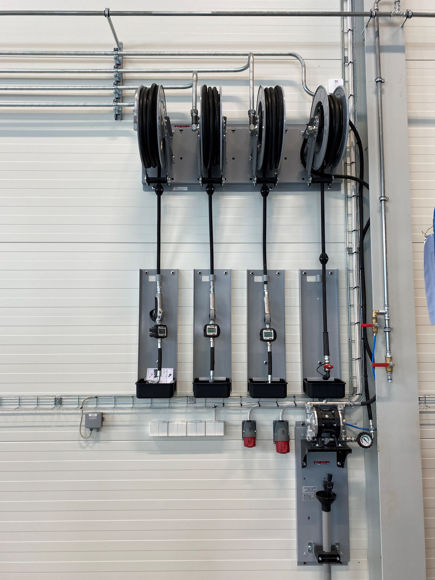 Bilde av faicom samlebrakett for 2 tromler mod.MC-A-AL-V-VL-VGL