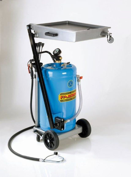 Bilde av faicom smøreutstyr-oljemottaker nedfellbar mobil 65ltr-