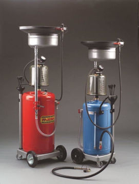 Bilde av faicom smøreutstyr-kombi oljesuger/mottaker-90ltr-mobil