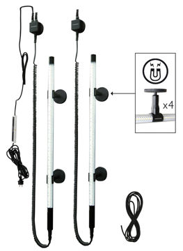 Bilde av LINE LIGHT 2-SØYLER m/dimmer