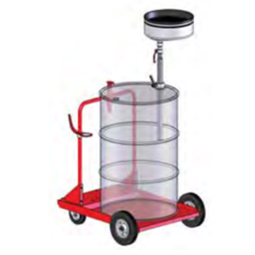 Bilde av Faicom kit for mobilt oljemottaker. For 200ltr fat.