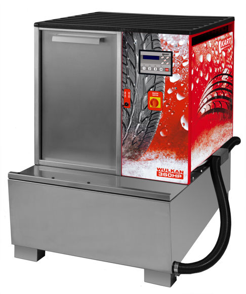 Bilde av Hjulvasker Kart Wulcan 300-H. 3-fas 400 Volt m/varme