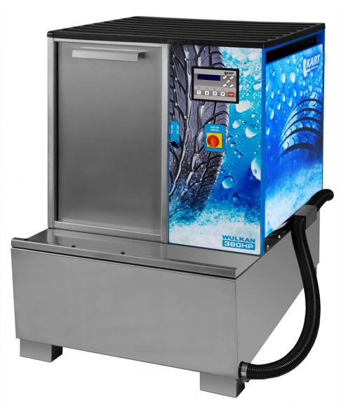 Bilde av Hjulvasker Kart Wulcan HP 360. 3-fas 230 Volt m/varme