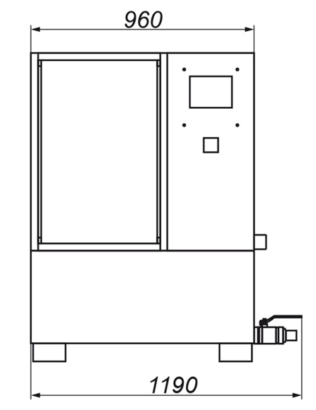 Bilde av Hjulvasker Kart Wulcan HP 360. 3-fas 230 Volt m/varme