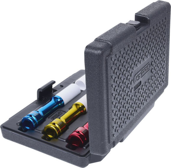 Bilde av "1/2"" aluminium kraft-pipenøkkelsett, lang, 6 deler"