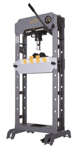 Bilde av Snit hydraulisk presse 30 tonn med luftgang
