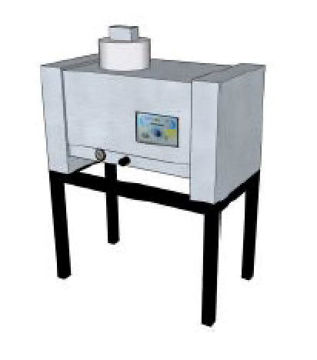 Bilde av Easyclean gulvstativ -lakkert stål -for wsf hetvann stasjonær