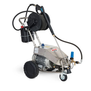 Bilde av Easy Clean Høytrykksvasker Mobil  Kaldtvann kx4055-mobil maskin--rustfri -150/21-3.023.14.366. 230/ 400 Volt 3-fas