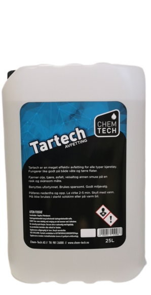 Bilde av Tartech 25ltr. Petrokjemisk avfetting. Brukes ufortynnet - NETTOPRIS