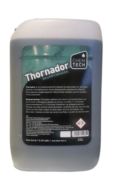 Bilde av thornador skumforvask -hyperkonsentrert -dos:1-4% - 25 ltr