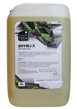 Bilde av Ghybli X - kraftig skumforvask - superkonsentrat 25 ltr 2-5% innblanding ( erstatter Active Diamond )