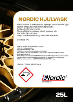 Bilde av Nordic Hjulvask 25ltr. For granulat dekkvaskemaskiner. Konsentrert og effektiv. Doseres 5-10%