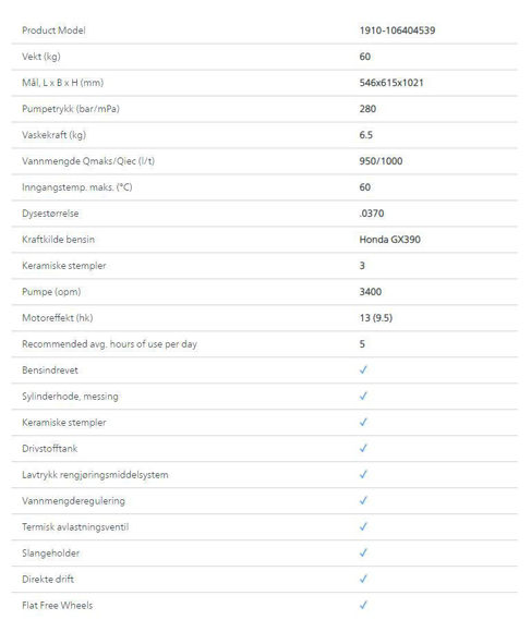 Bilde av MC 5C-280/1000 PE XT