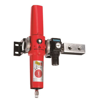 Bilde av Åndedrettsvern med veggbrakett inkl. red.ventil 400 L/MIN