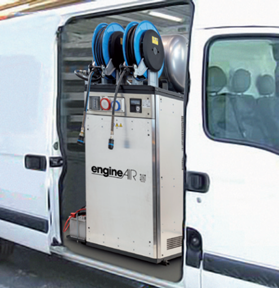 Bilde av Reno diesesdrevet kompressor stasjon for lastebil/servicebil BI engineAIR 17/90 12 ES Diesel