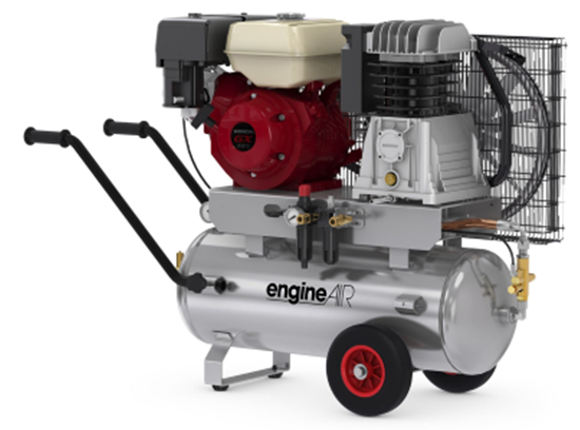 Bilde av Reno bensindrevet kompressor 524l/min 14bar 50ltr tank EngineAIR 9/50 14 Petrol