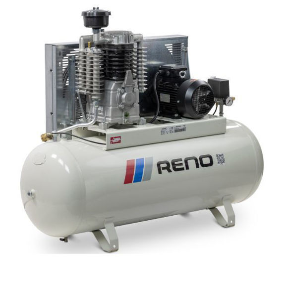 Bilde av Reno 670/200 Stempelkompressor 4kw 5,5hk 684l/min 15bar 200ltr tank