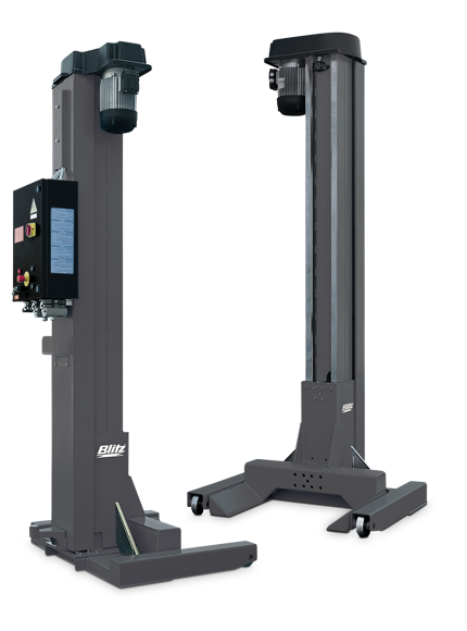 Bilde av Rotary  MRG-25-4 Mobile Løftesøyler 4 stk.- 2,5 tonn pr. søyle.